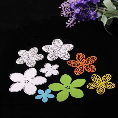 AAGU Hot Sale Metal Cutting Dies For Card Making Scrapbooking Die Cut Flower Paper Invitation Card Stencils